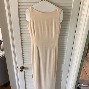 DanaBuchman Dresses: Silk Ivory/Champagne sheath